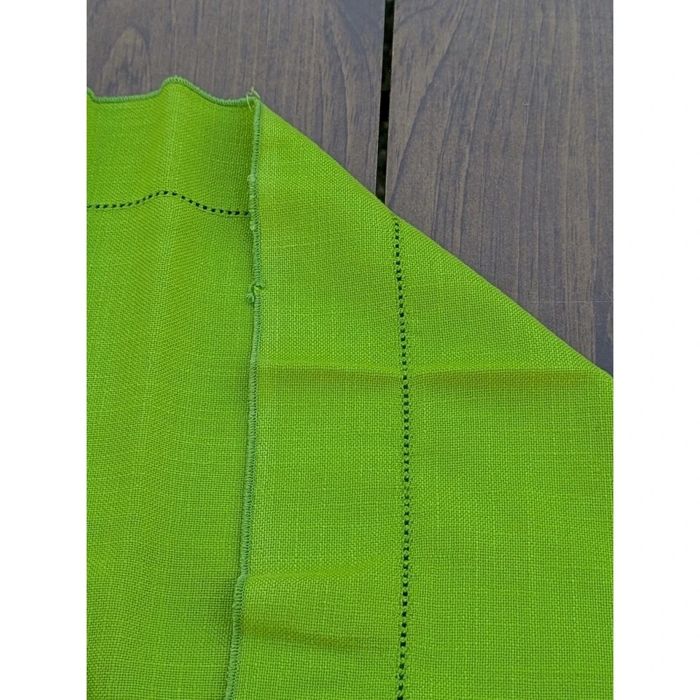 Vera Neumann Tablecloth Lime Green Mid Century Modern Retro 66